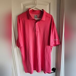 Callaway Men's Pink Polo Shirt
